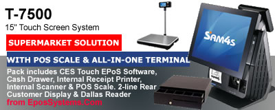 SPT-7500 Retail Shop EPoS System