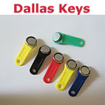 Dallas Key Fobs for staff login