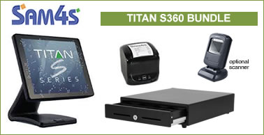 sam4s titan S160 touch screen bundle= special offer
