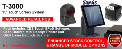 SPT-3000 Retail Shop EPoS System